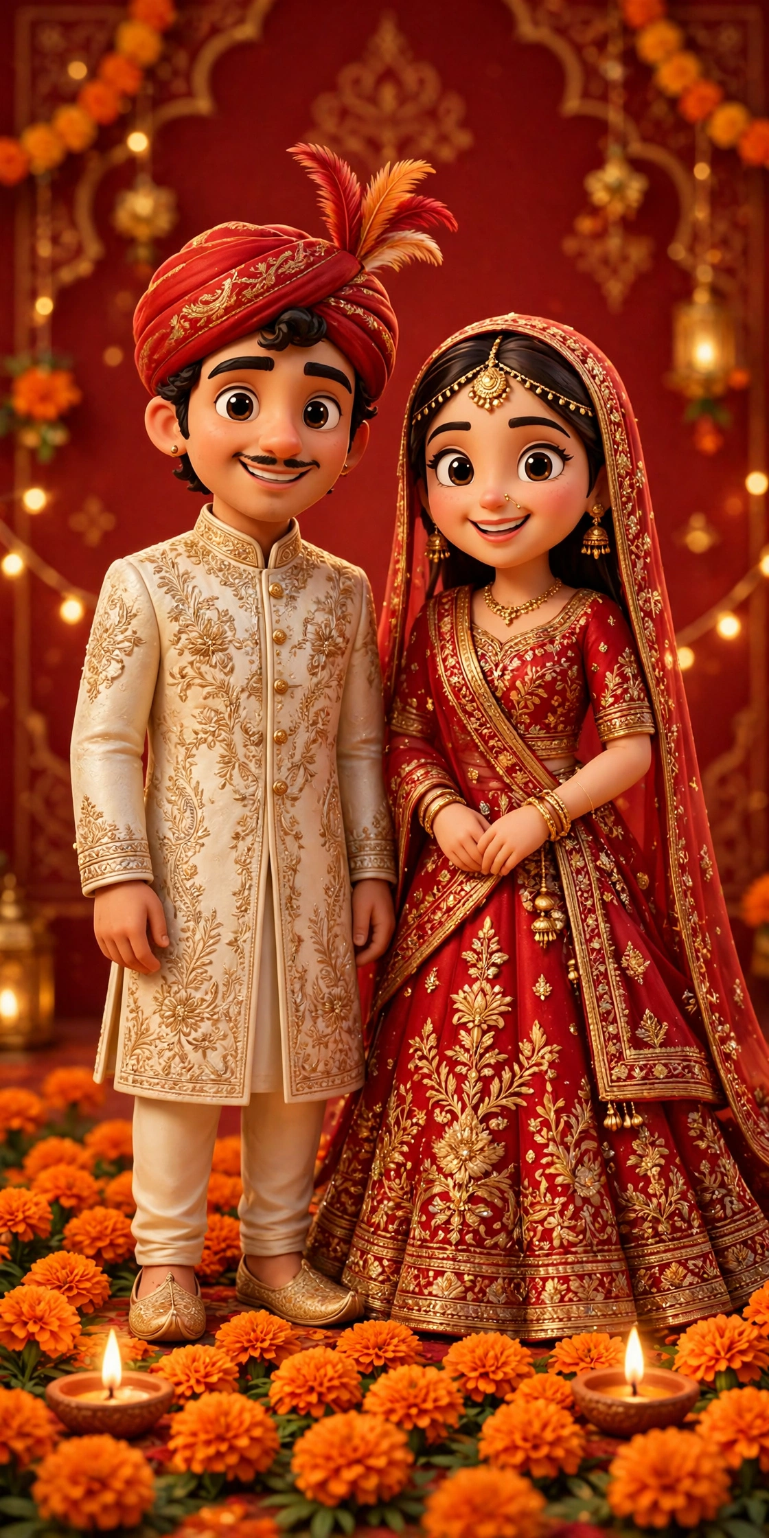 Hassan Raza and Areeba Noor